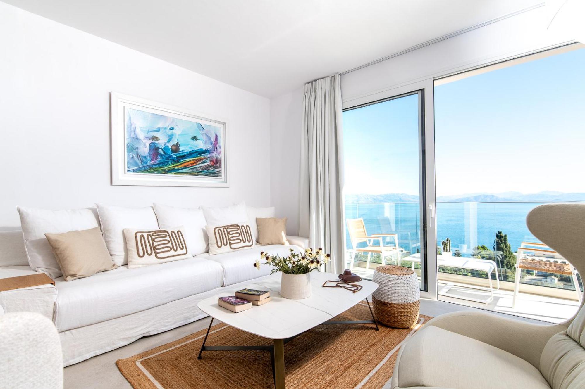 Achillion Luxury Corfu Villa & Suites ペラマ エクステリア 写真