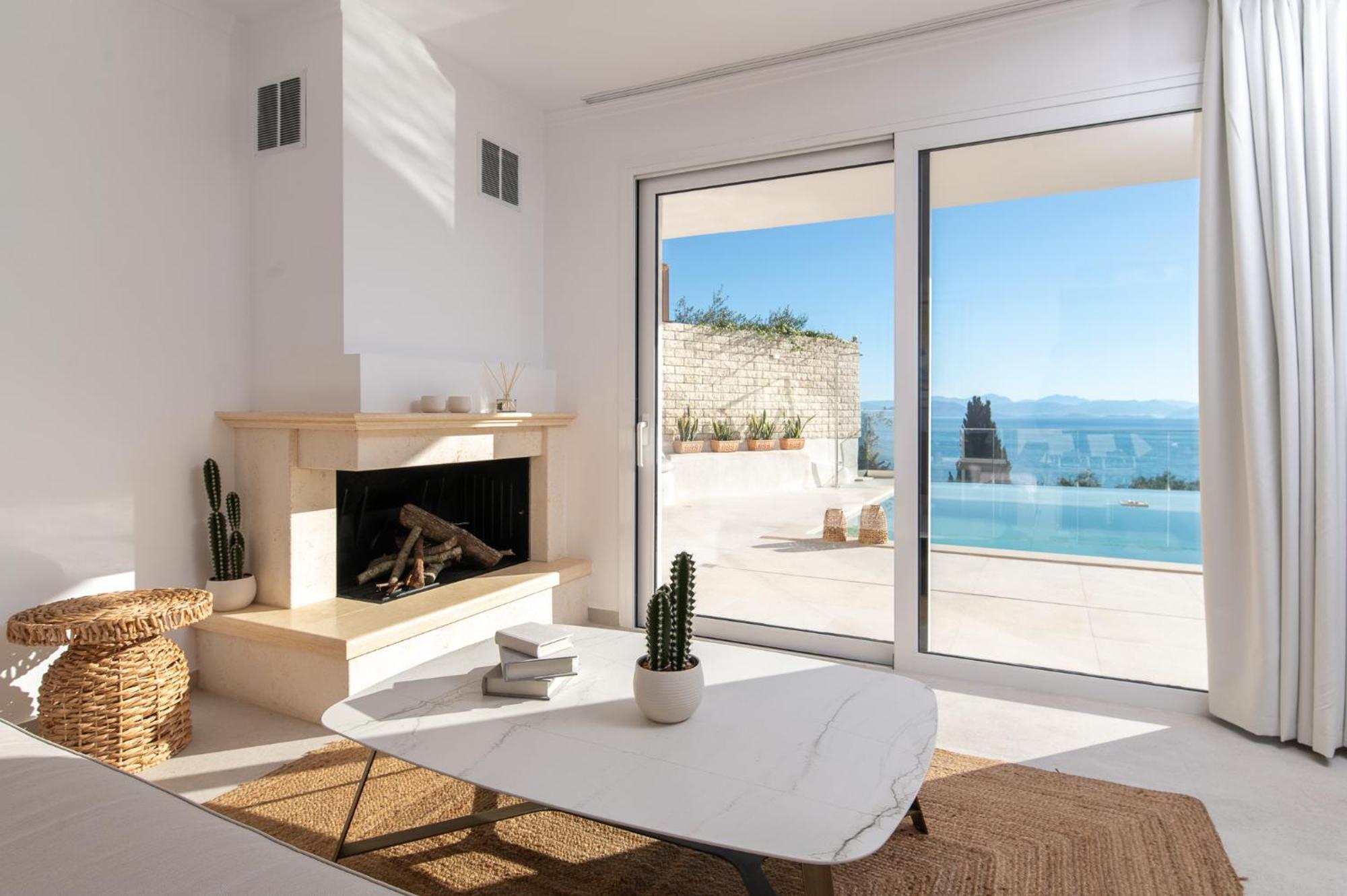 Achillion Luxury Corfu Villa & Suites ペラマ エクステリア 写真