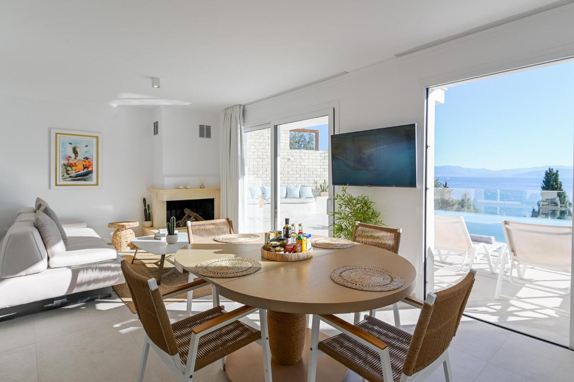 Achillion Luxury Corfu Villa & Suites ペラマ エクステリア 写真