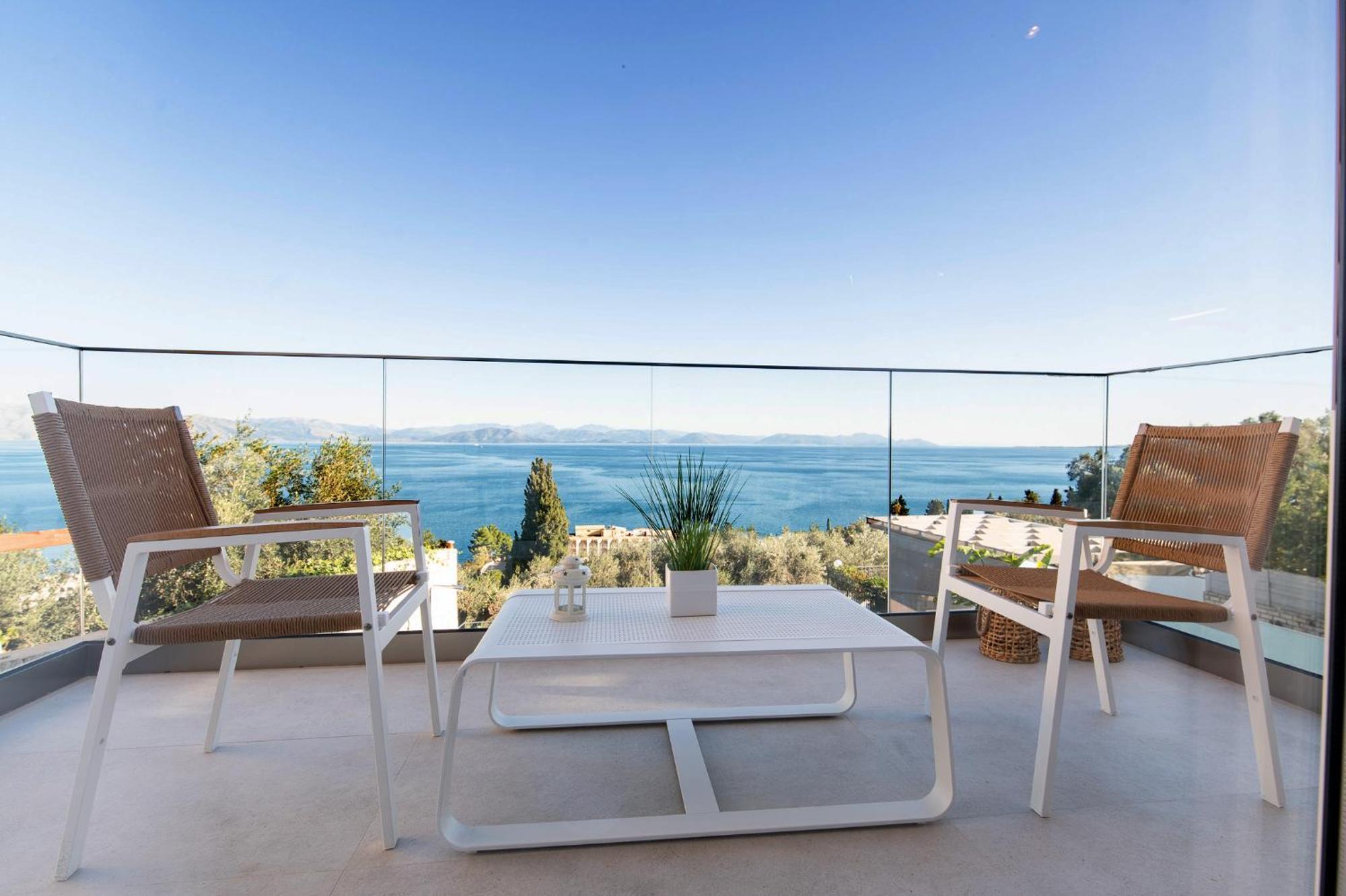 Achillion Luxury Corfu Villa & Suites ペラマ エクステリア 写真