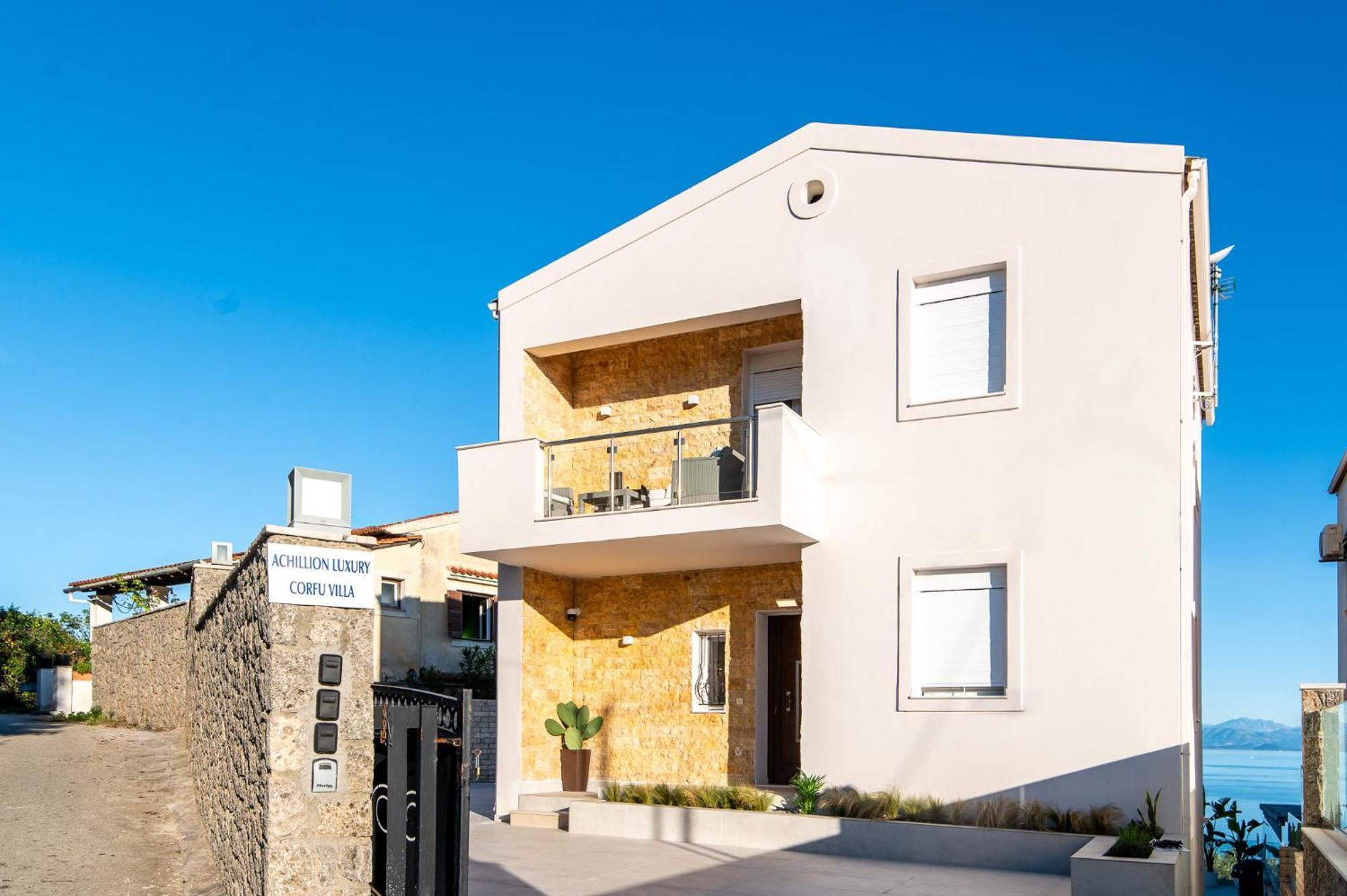Achillion Luxury Corfu Villa & Suites ペラマ エクステリア 写真